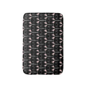 Tapis De Bain Beaucoup de Motif de chats noirs (Devant (Vertical))