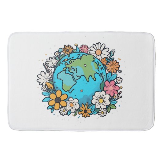 Tapis De Bain Beauté de la Terre (Devant)