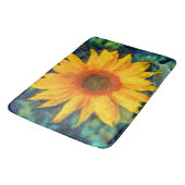 Tapis De Bain Beauté des tournesols (Angle)