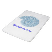 Tapis De Bain Beauté marine (Angle)