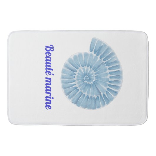 Tapis De Bain Beauté marine (Devant)