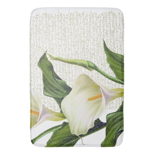 Tapis De Bain Beautiful Calla (devant Vertical)