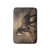 Tapis De Bain Beautiful horse throw pillow (Devant (Vertical))