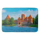 Tapis De Bain Beautiful Medieval Castle on Blue Lake          (Devant)