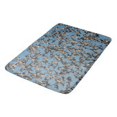 Tapis De Bain Beaux canards d'hiver en vol (Angle)