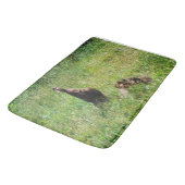 Tapis De Bain Beaux canetons de colvert et Mère..... (Angle)