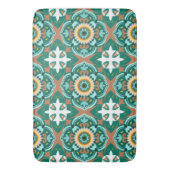 Tapis De Bain 💚 💛 Beaux carreaux marocains (devant Vertical)