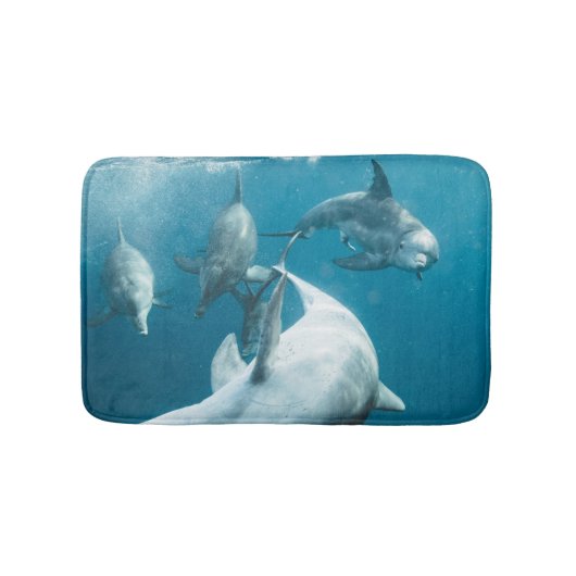 Tapis De Bain Beaux dauphins mignons (Devant)