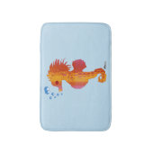 Tapis De Bain Bébé hippocampe à bulles (Devant (Vertical))