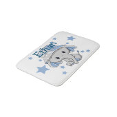 Tapis De Bain Bébé mignon éléphant garçon (Angle)