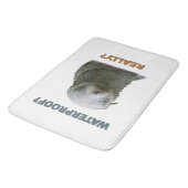 Tapis De Bain Bébé phoque mouillé drôle (Angle)