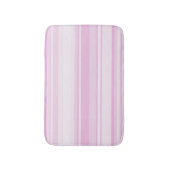 Tapis De Bain Bébé rayures roses (Devant (Vertical))