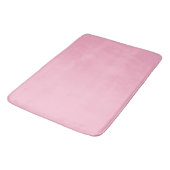 Tapis De Bain Bébé rose couleur solide (Angle)