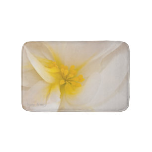 Tapis De Bain Bégonie blanche