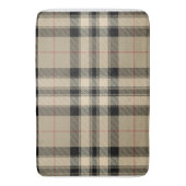 Tapis De Bain Beige classique + Plaid noir (devant Vertical)