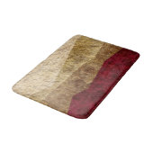 Tapis De Bain Beige, Tan, Brown, Maroon Graphisme (Angle)