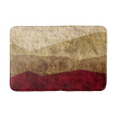 Tapis De Bain Beige, Tan, Brown, Maroon Graphisme (Devant)