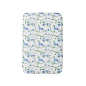 Tapis De Bain Belle aquarelle cornfleurs (Devant (Vertical))