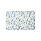 Tapis De Bain Belle aquarelle cornfleurs (Devant)