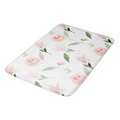 Tapis De Bain Belle aquarelle florale (Angle)