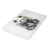 Tapis De Bain Belle aquarelle Panda Bear (Angle)