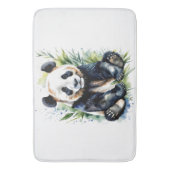 Tapis De Bain Belle aquarelle Panda Bear (devant Vertical)