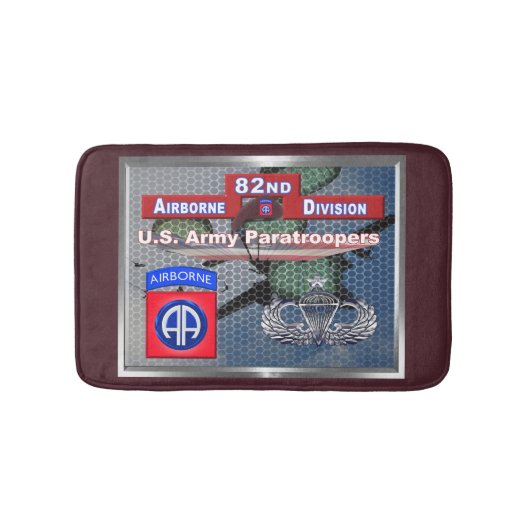 Tapis De Bain Belle division aéroportée du Guardian américain 82 (Devant)
