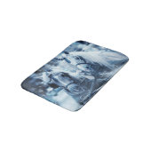 Tapis De Bain Belle équipe Cheval Hiver Conduite photo (Angle)