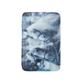 Tapis De Bain Belle équipe Cheval Hiver Conduite photo (Devant (Vertical))