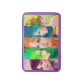 Tapis De Bain Belle Femme face collage (Devant (Vertical))