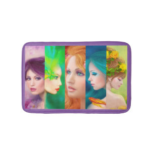 Tapis De Bain Belle Femme face collage