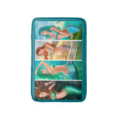 Tapis De Bain Belle Femme sirène collage (Devant (Vertical))