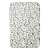Tapis De Bain Belle florale rose (devant Vertical)