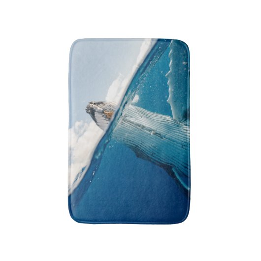 Tapis De Bain Belle Grosse Baleine (Devant (Vertical))
