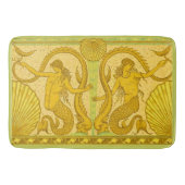 Tapis De Bain belle impression de sirènes (Devant)