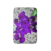 Tapis De Bain Belle iris violet (Devant (Vertical))