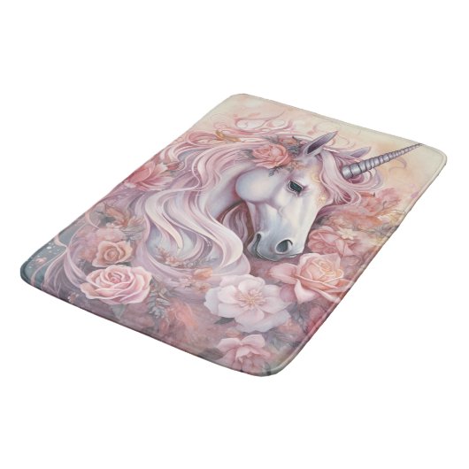 Tapis De Bain Belle licorne (Angle)