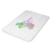 Tapis De Bain Belle Miami, Floride Palms Contemporain (Angle)