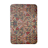 Tapis De Bain Belle moquette design turquoise (Devant (Vertical))
