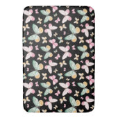 Tapis De Bain Belle Motif papillon Mat (devant Vertical)