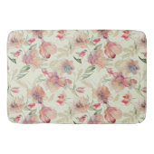 Tapis De Bain Belle Pêche Florale (Devant)