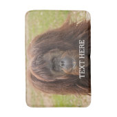Tapis De Bain Belle photographie de Borneo Orangutan (Devant (Vertical))