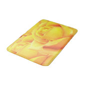 Tapis De Bain Belle Rose Jaune (Angle)