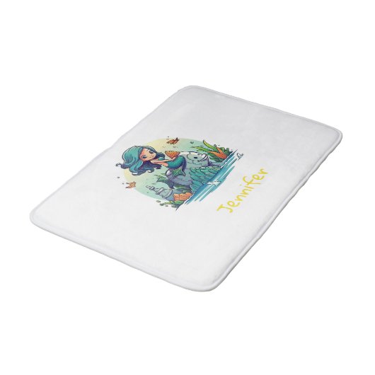 Tapis De Bain Belle sirène (Angle)
