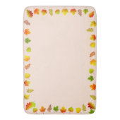 Tapis De Bain Belles Feuilles d'Automne (devant Vertical)