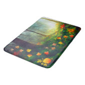 Tapis De Bain Belles feuilles d'automne (Angle)