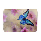 Tapis De Bain Belles fleurs et papillon (Devant)