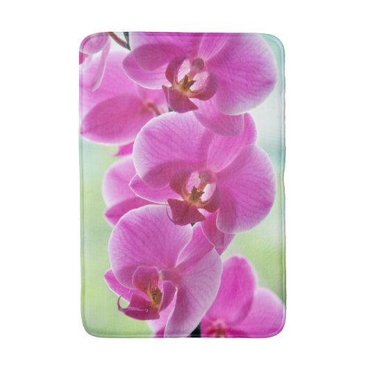 Tapis De Bain Belles orchidées roses (Devant (Vertical))