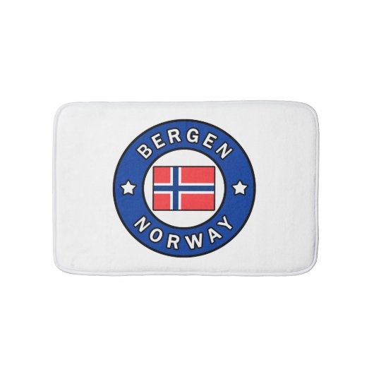 Tapis De Bain Bergen Norvège (Devant)