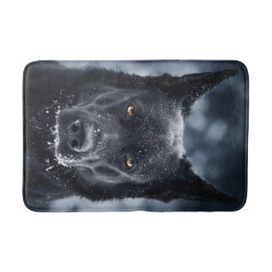 Tapis De Bain Berger Allemand Noir